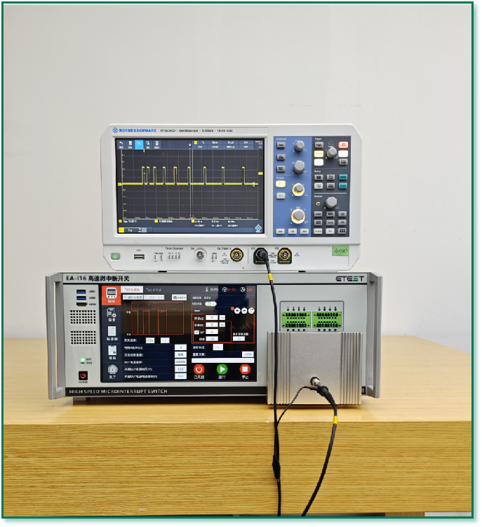 EA-I16 高速微中斷開關電源電壓微中斷實測波形